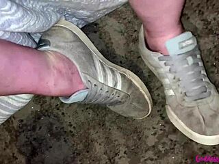 Bouncin boobs, pissing, umm, dirty feet n shoes mess