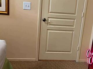 Big black cock cumpartment in front of the blue eyes of the beautiful stepmother