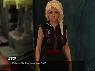 Stranded in space 144 with blonde virgin