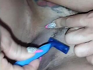 lenev8 shows off piercing and toys on cam