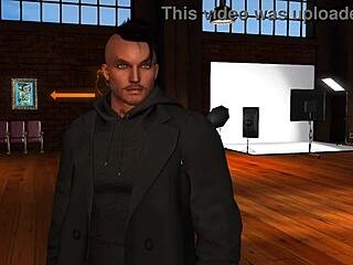 cuckolding scenario featuring a pornstar in 3d anime style