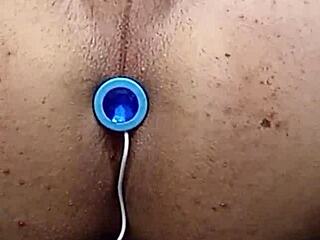 Two Toys Penetrate One Gay Hole With Big Ass Masturbation