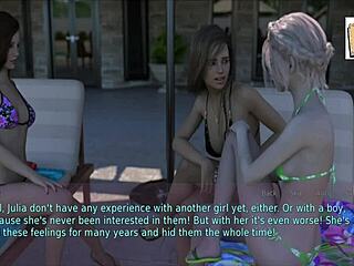 a wife and stepmother play erotic games together?