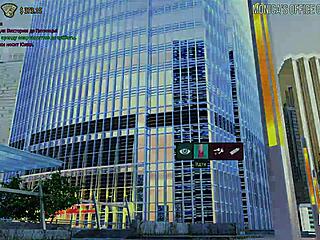 In Fashion Business, he lifts the secretary's dress, revealing her secrets in this hentai scene