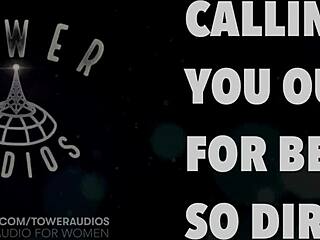 You're such a dirty woman, listen to this erotic audio full of naughty dirty talk!