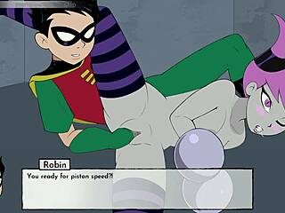 hey, wanna see raven and starfire in wild 18titans hentai action?