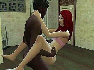 Horny Black Fucks Cute Redhead