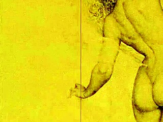 Vintage Erotic Drawings in Retro Anime Style