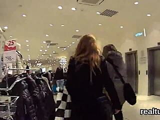 stellar czech teen feels intense seduction in supermarket leading to hardcore pounding in pov