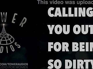 You're such a dirty woman, listen to this erotic audio full of naughty dirty talk!