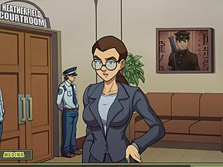 3D animated bra show in public - Witch Hunter
