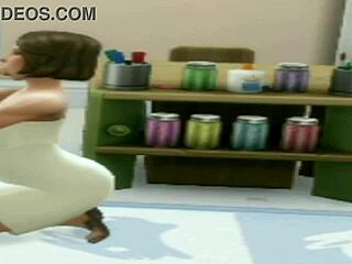 Brunette Teen 18+ Deepthroats Teacher's Cock At Lunch Time In Intense Sucking Session