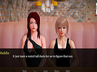 Adult cartoon with small boobed teens and other erotic content