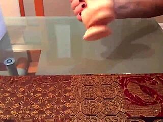 Big 12-Inch Dildo Hits G-Spot