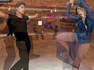 i’m totally hooked on this 3d cartoon cowgirl riding rough!