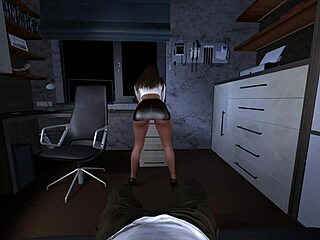 Steamy Office Action With Sexy Secretary In 3D Hentai.