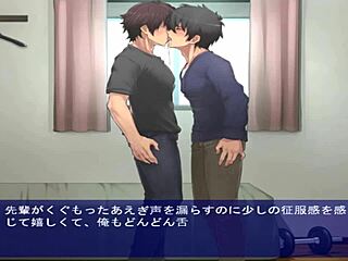 Hiiragikunn's training diary blowjob scene