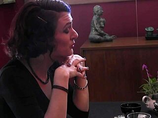 Hairy gay girls dominate with wild toy play