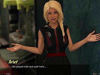 Stranded in space 144 with blonde virgin