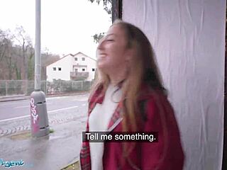 i fucked that spanish punk babe venom evil bent over in public