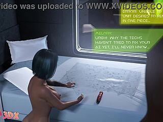 Futa3dx - Blue Hair Slut Craves Futa Cock