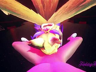 Ever seen Ahri Star Guardian in hardcore League of Legends hentai sex?