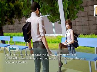 Academy of Sciences in anime-style visual novel has hot scenes
