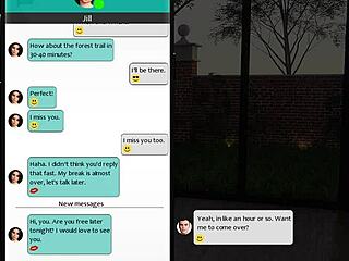 Jill Path in 3D animated porn: Being a dick