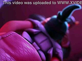 kiriko gets rough face fucking in wild hentai action