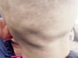 Small girl with an amazing ass gets into trouble at the beach
