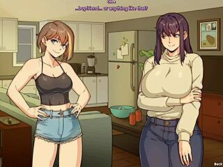 Chloe WATCHES Amy MASTURBATE and JERKS Futa Cock