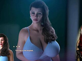 Gamer Girl Feels Aroused In See-Through Bra