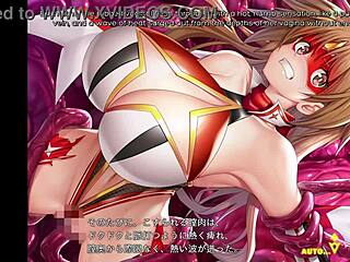 Taimanin RPGX scene 83 explodes with intense hentai action! English subbed!