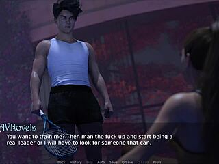 stephanie silveira and tifany rocha star in a public swing group scene on sheer red