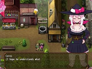 Little witch bruxinha turns nymphomaniac and fucks everyone in the city