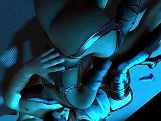 Guy Spooning With Two Ladyboys Blowjob