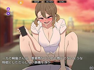 Confession game in anime style