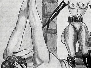 Adult cartoons and comics from the past