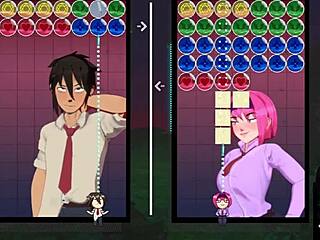 The loser gets fucked by the winner in this hentai! 😏