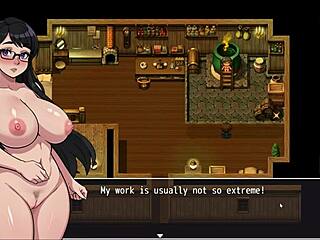 Lost lagoon harem hentai game ep 4 sexy nurse performs naked examination on male for first time