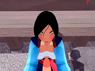 Fa Mulan getting wild in full fantasy 3D hentai action 😍