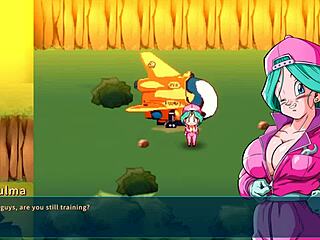 Future Bulma thanks Gohan with hot sex in this scene