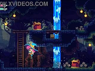 Flip Witch Pixel Hentai Game Ep 2: Huge Sextoy Dominates Big Monster Girl