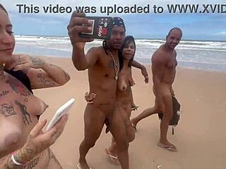 Nudist beach adventure with hot girls and intense sex scenes