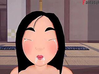 Fa Mulan getting wild in full fantasy 3D hentai action 😍