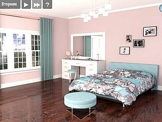 complete gameplay girl house part 5 with big tits whore deepthroating and cum in pussy!