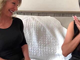 Anissa Kate in hot action with a 60-year-old woman
