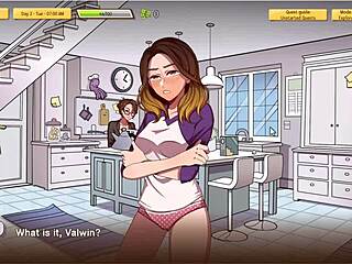 Animated hentai with busty girls and commented gameplay