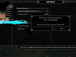 Messing with Skyrim sex mods in various positions