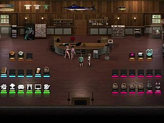 Nadia’s treasure: an animated porn video with a horny teen and a visual novel-style story